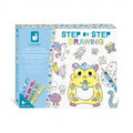 Coffret Créatif Dessin 20 Coloriages avec Feutres pailleté