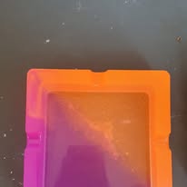 cendrier en epoxy