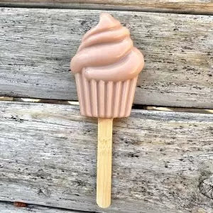 savon glace cupcake