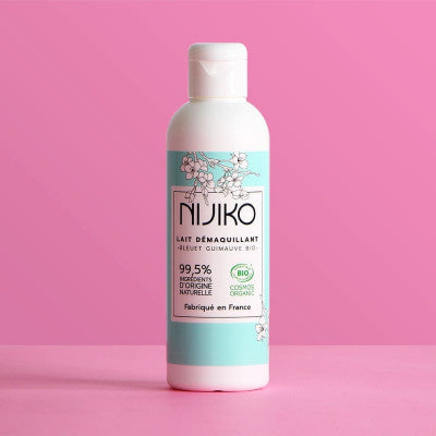 Lait Démaquillant Bio Bleuet & Guimauve 200ml fabriqué en France