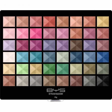 Palette d'Ombres 48 Couleurs Métalliques